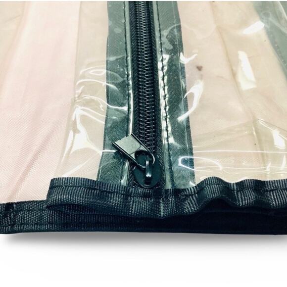 Travel Roll Up Cosmetics Bag with Removable Clear Pouches Hanger - Picture 3 of 6
